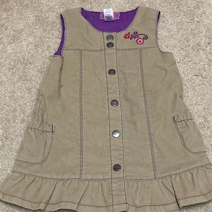 REI Corduroy Jumper Dress 18 Months